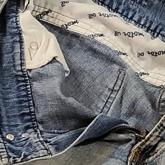 EUC VINTAGE RARE Motor Oil Denim Jeans - Picture 6 of 7